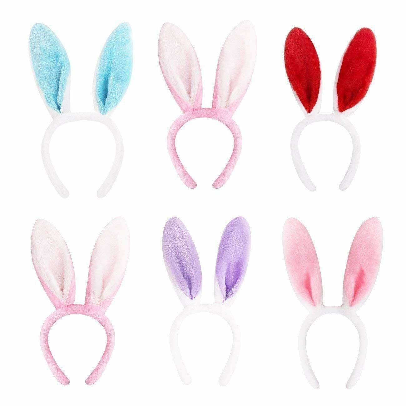 Genie Return Gift for Birthday Party Cute Rabbit/Bunny Ear Hairband for Kids Hair Accessories Hairband/Headband for Girls Pink Headband/ Hairband - Distacart