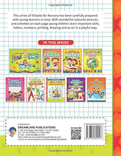 Dreamland Nursery Math Practice Book - Distacart