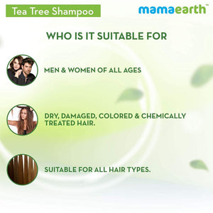 Mamaearth Tea Tree Shampoo & Onion Hair Oil