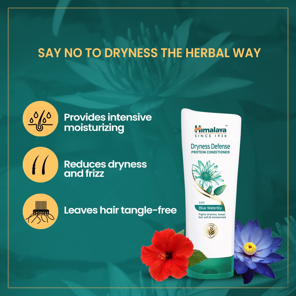 Himalaya Herbals Dryness Defense Detangler & Conditioner - Distacart