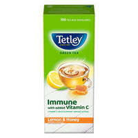 Thumbnail for Tetley Green Tea Lemon and Honey (100 Tea Bags)