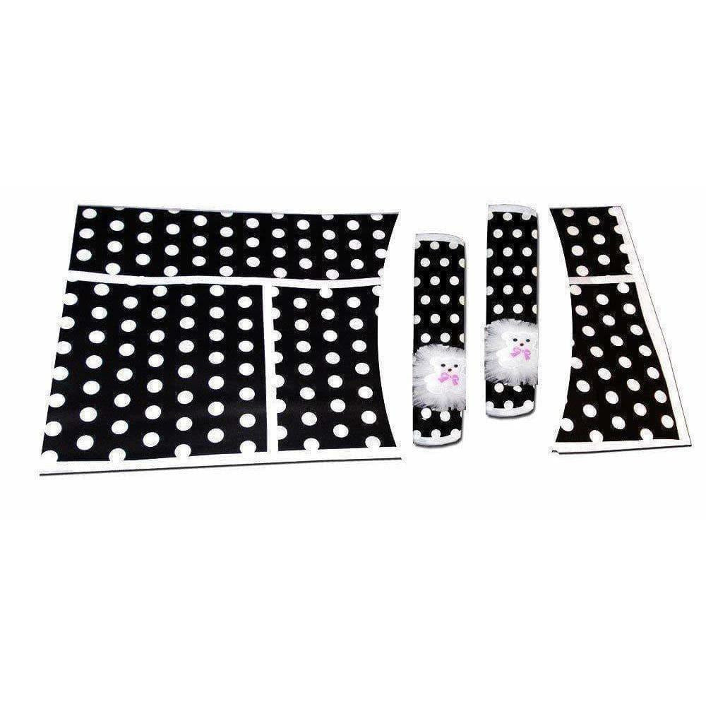 Grey Decorative Fridge Top Cover And 2 Fridge Handle Covers - Distacart