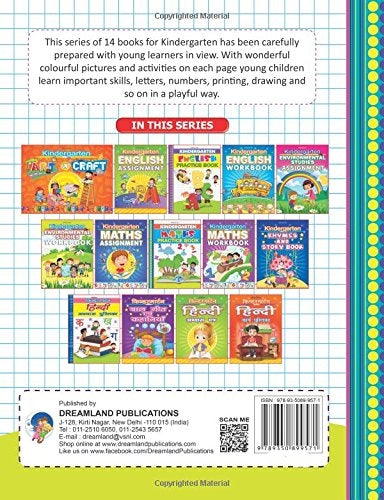 Dreamland Kindergarten Maths Practice Book - Distacart