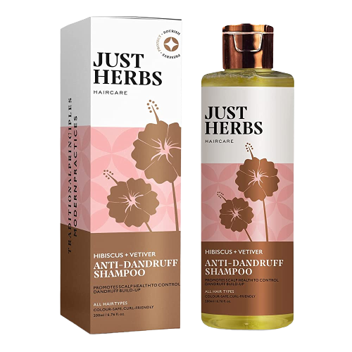 Just Herbs Ayurvedic Dandruff Control Soya Protein Shampoo - Distacart