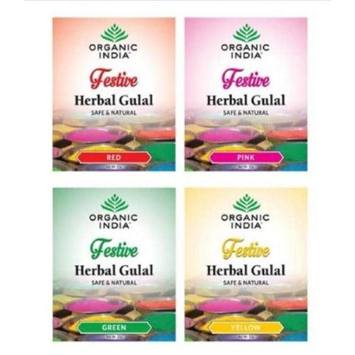 Organic India Organic Holi Colours - 200 gms - Distacart