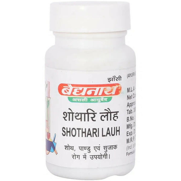 Baidyanath Jhansi Shothari Lauh Tablets - Distacart