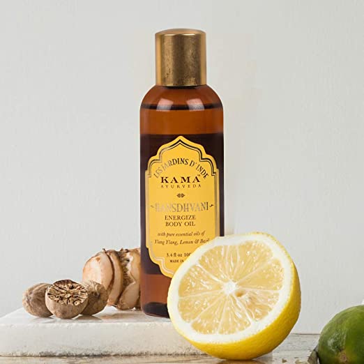 Kama Ayurveda Hansdhvani Energize Body Oil 100ml - Distacart