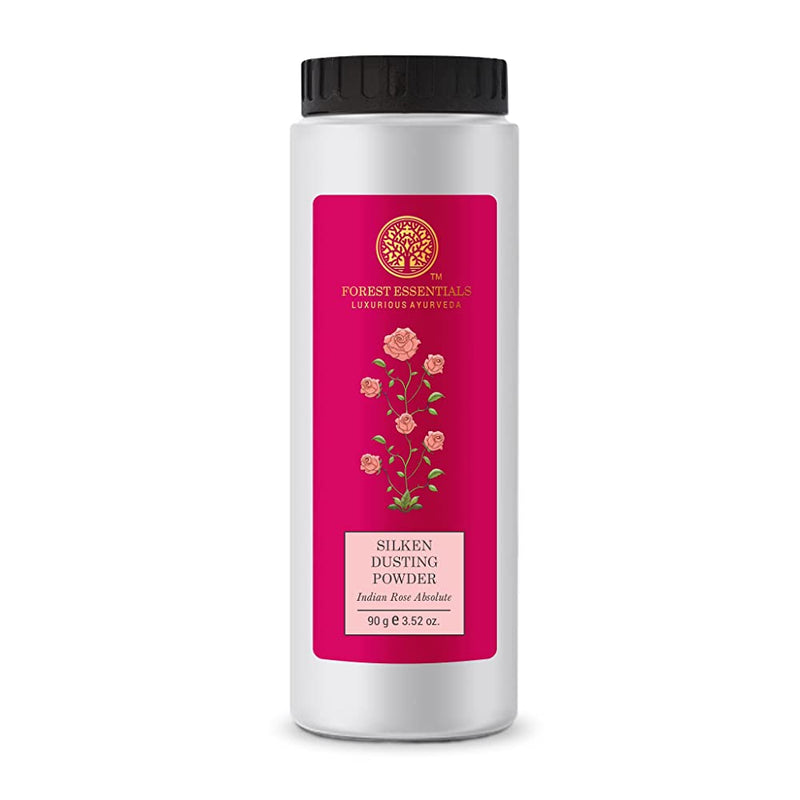 Forest Essentials Silken Dusting Powder Indian Rose Absolute - Distacart
