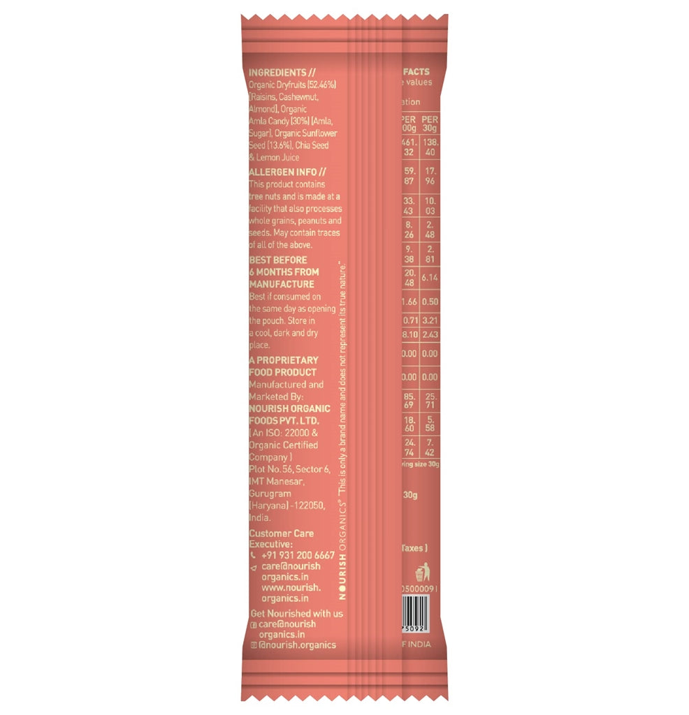 Nourish Organics Amla Bar - Distacart