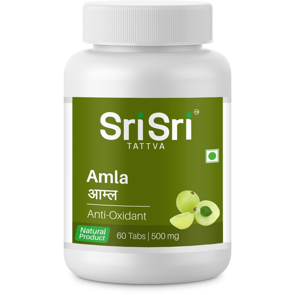Sri Sri Tattva Amla - Anti Oxidant 60 Tabs - Distacart