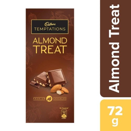 Cadbury Temptations, Almond Treat, 72g - Distacart