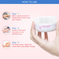 Thumbnail for The Moms Co Natural Diaper Rash Cream for Baby - Distacart