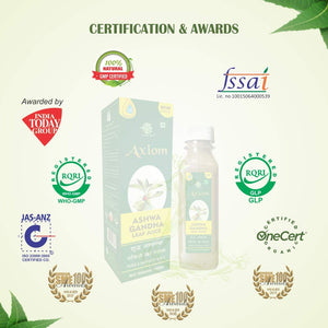Axiom Jeevan Ras Ashwagandha Leaf Juice - Distacart