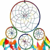 Thumbnail for Crystal Product Dream Catcher Wall Hanging for Positive Energy - Distacart