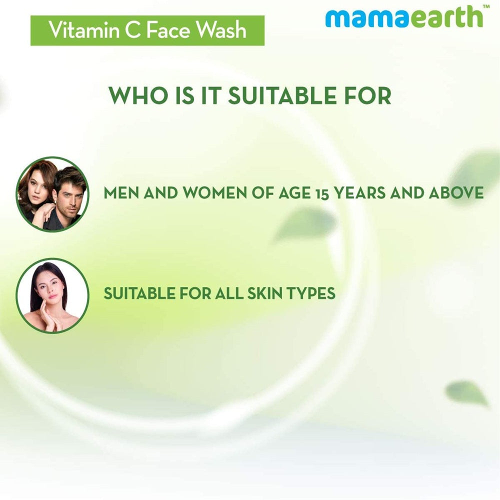 Mamaearth Vitamin C Face Wash For Skin Illumination - Distacart