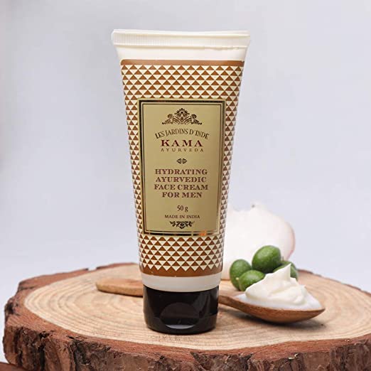 Kama Ayurveda Hydrating Ayurvedic Face Cream For Men 50gm - Distacart