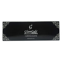 Thumbnail for Glamgals Hollywood-U.S.A 5 Color Lipstick Palette, Dark Pink - Distacart