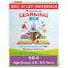 ClassMonitor KG2 Preschool Learning Educational Kit includes 300+ Early Learning Activity Sheets for kids of Age 4.5 - 5.5 Years - Distacart