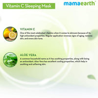 Thumbnail for Mamaearth Vitamin C Sleeping Mask Skin Illumination