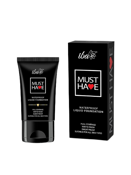 Iba Must Have Waterproof Liquid Foundation - Golden Sand - Distacart
