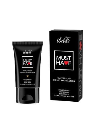 Iba Must Have Waterproof Liquid Foundation - Golden Sand - Distacart