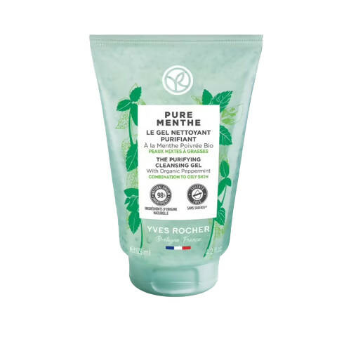 Yves Rocher Pure Menthe The Purifying Cleansing Gel - Distacart