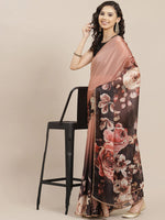 Thumbnail for Sangria Floral Printed Saree - Distacart