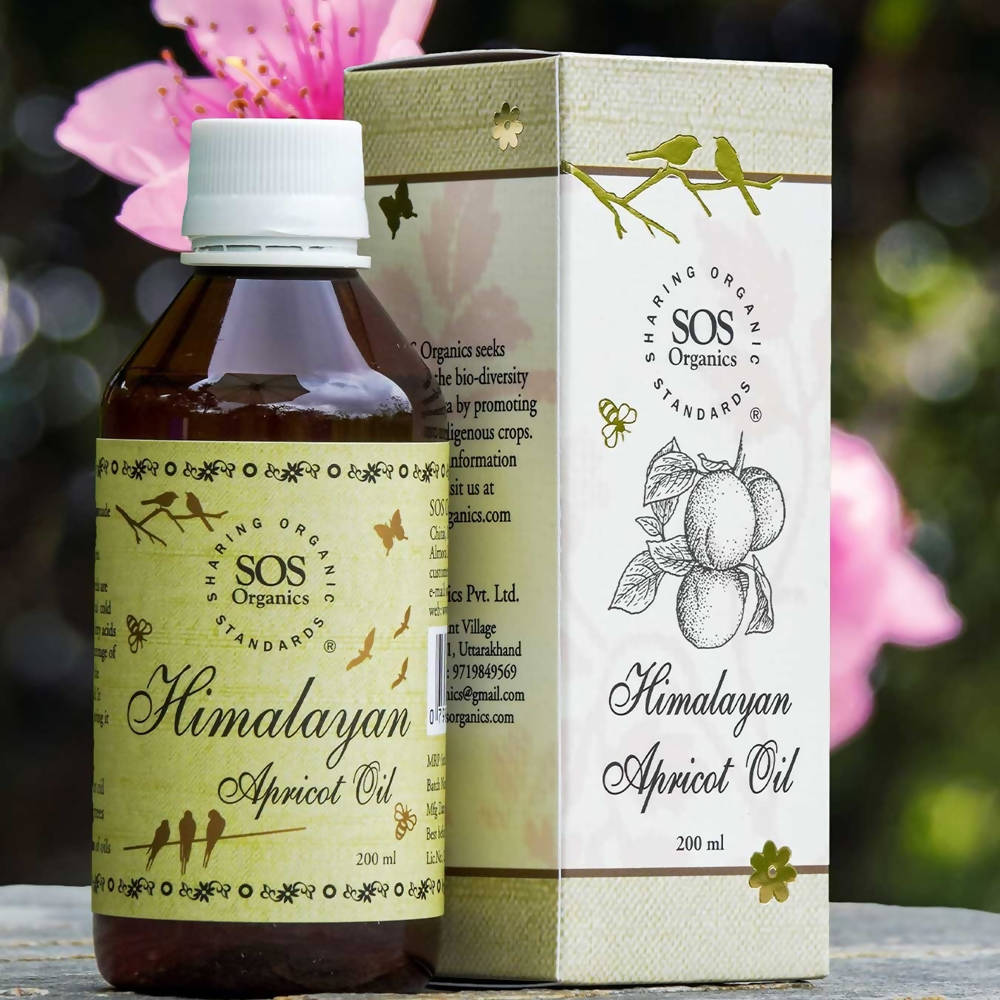 SOS Organics Himalayan Apricot Oil - Distacart