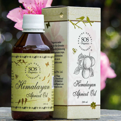 SOS Organics Himalayan Apricot Oil - Distacart
