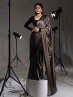 Thumbnail for Tikhi Imli Sequinned Satin Ready to Wear Saree - Distacart