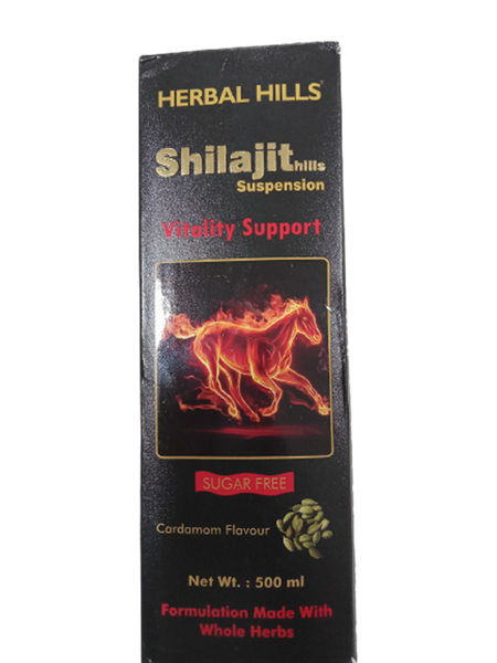 Herbal Hills Shilajithills Suspension Vitality Support Syrup