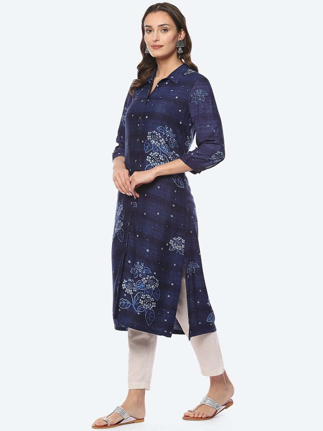Rajnandini Women's Pure Cambric Cotton Jaipuri Printed Kurti  (JOPLJPR61-S_Beige_S) : Amazon.in: Fashion