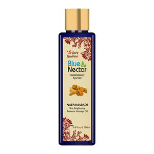 Blue Nectar Nalpamaradi Turmeric Massage Oil 100 ml