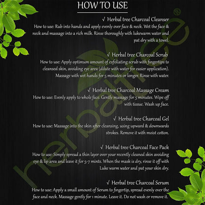 Herbal Tree Charcoal Facial Kit - Distacart