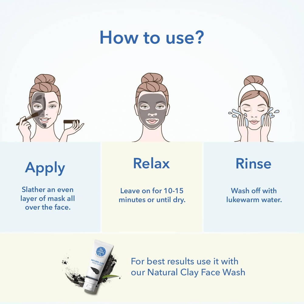The Moms Co Natural Clay Face Mask (100 Gm) 