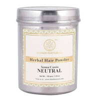 Thumbnail for Khadi Natural Herbal Hair Powder Senna/Cassia Neutral Henna