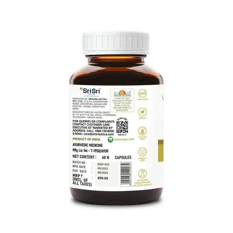 Sri Sri Tattva Supasupp Wheat Germ Oil Capsules - Distacart