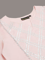 Thumbnail for Khushal K Gotta Patti Notched Neck Kurta with Trousers & Dupatta - Distacart