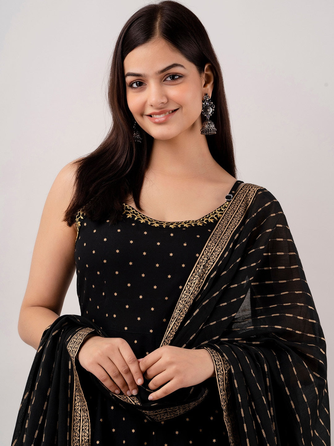 Kalini Women Embroidered Kurta With Sharara & Dupatta - Distacart