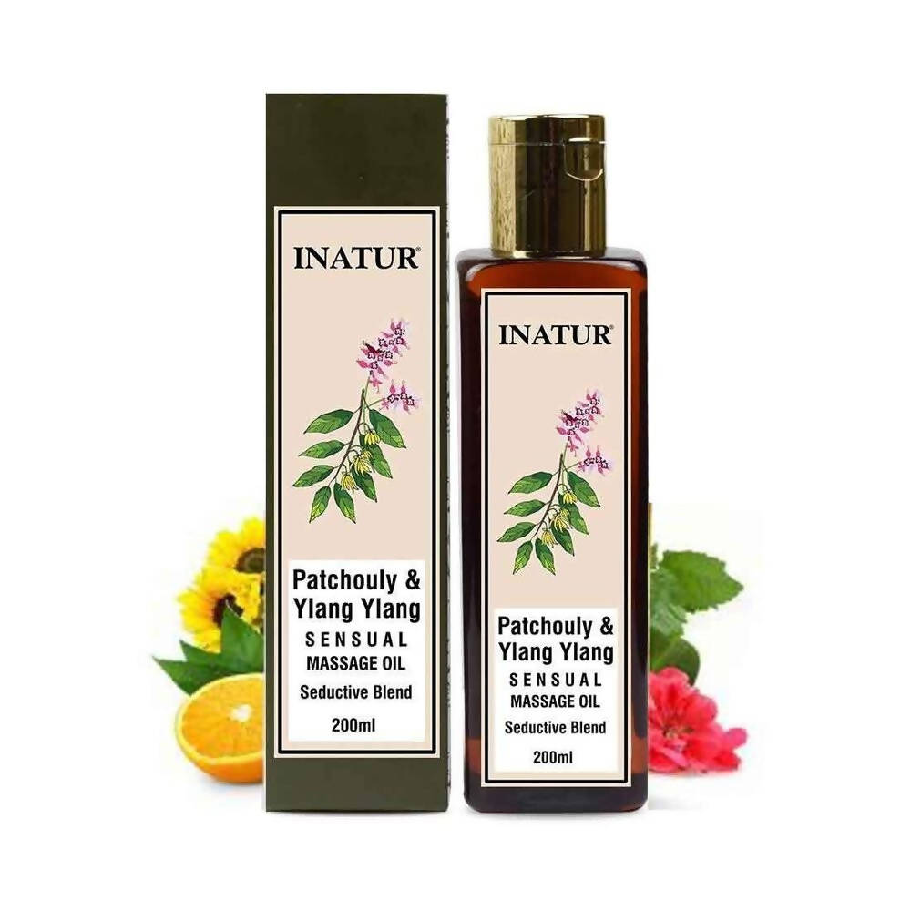 Inatur Patchouly & Ylang Ylang Sensual Massage Oil