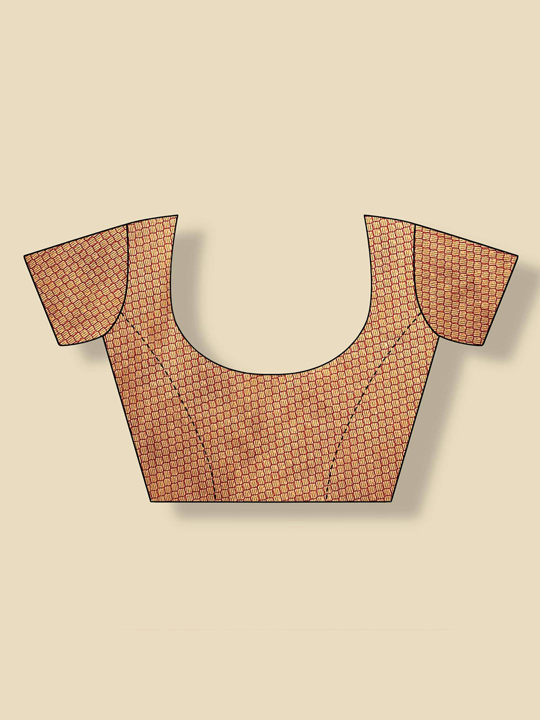 Kalini Green & Magenta Ethnic Motifs Kanjivaram Jacquard Saree - Distacart