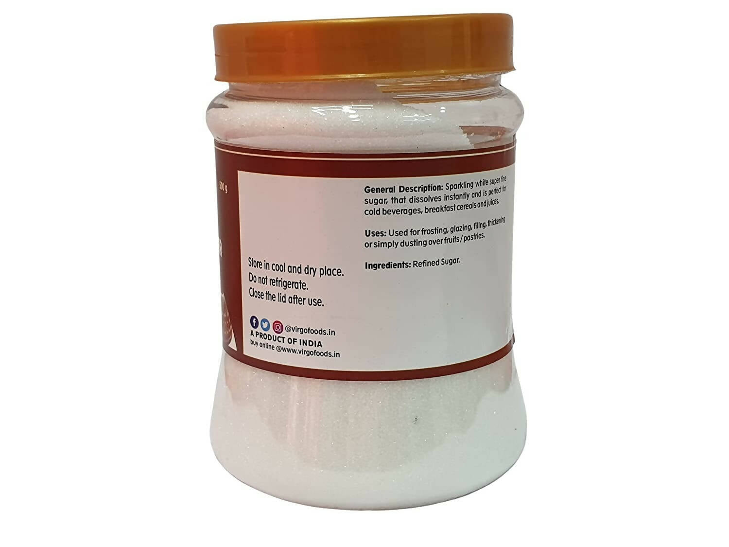 Virgo Castor Sugar - Distacart