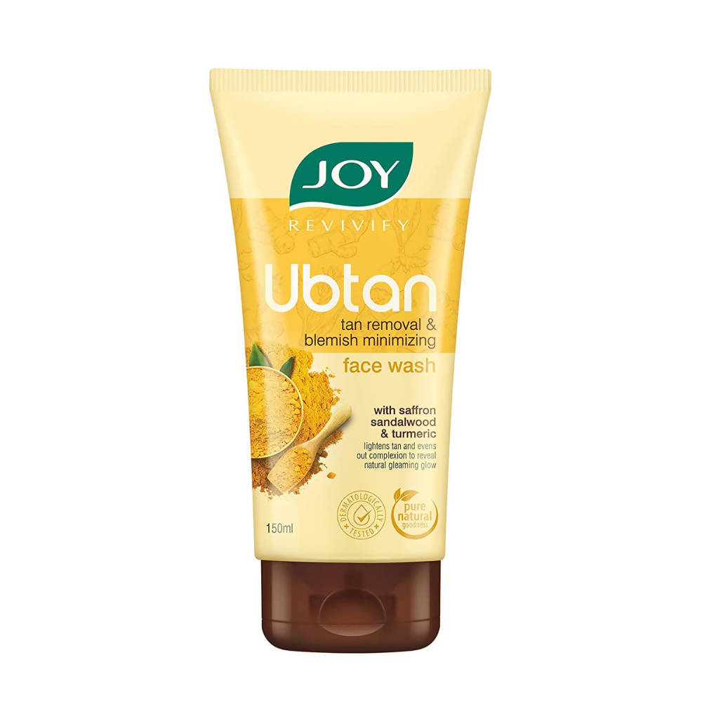 Joy Ubtan Tan Removal and Blemish Minimizing Face Wash - Distacart
