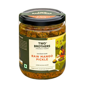 Two Brothers Organic Farms Raw Mango Pickle - Distacart