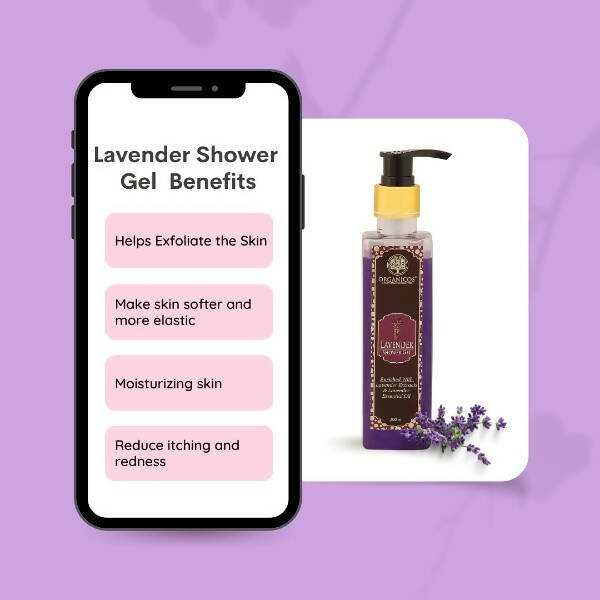 Organicos Lavender Shower Gel - Distacart