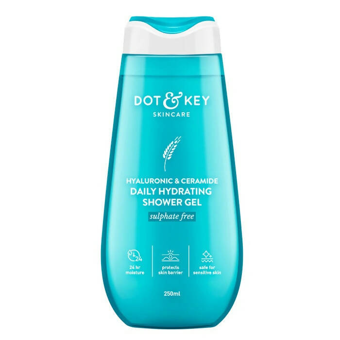 Dot & Key Hyaluronic & Ceramides Daily Hydrating Shower Gel - Distacart