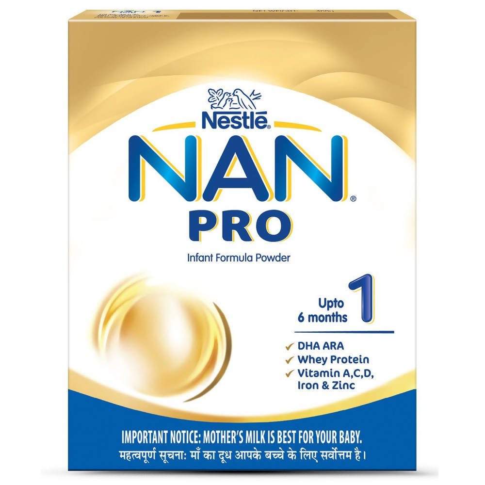 Nestle Nan Pro 1 Infant Formula Powder Upto 6 months Stage 1 - Distacart
