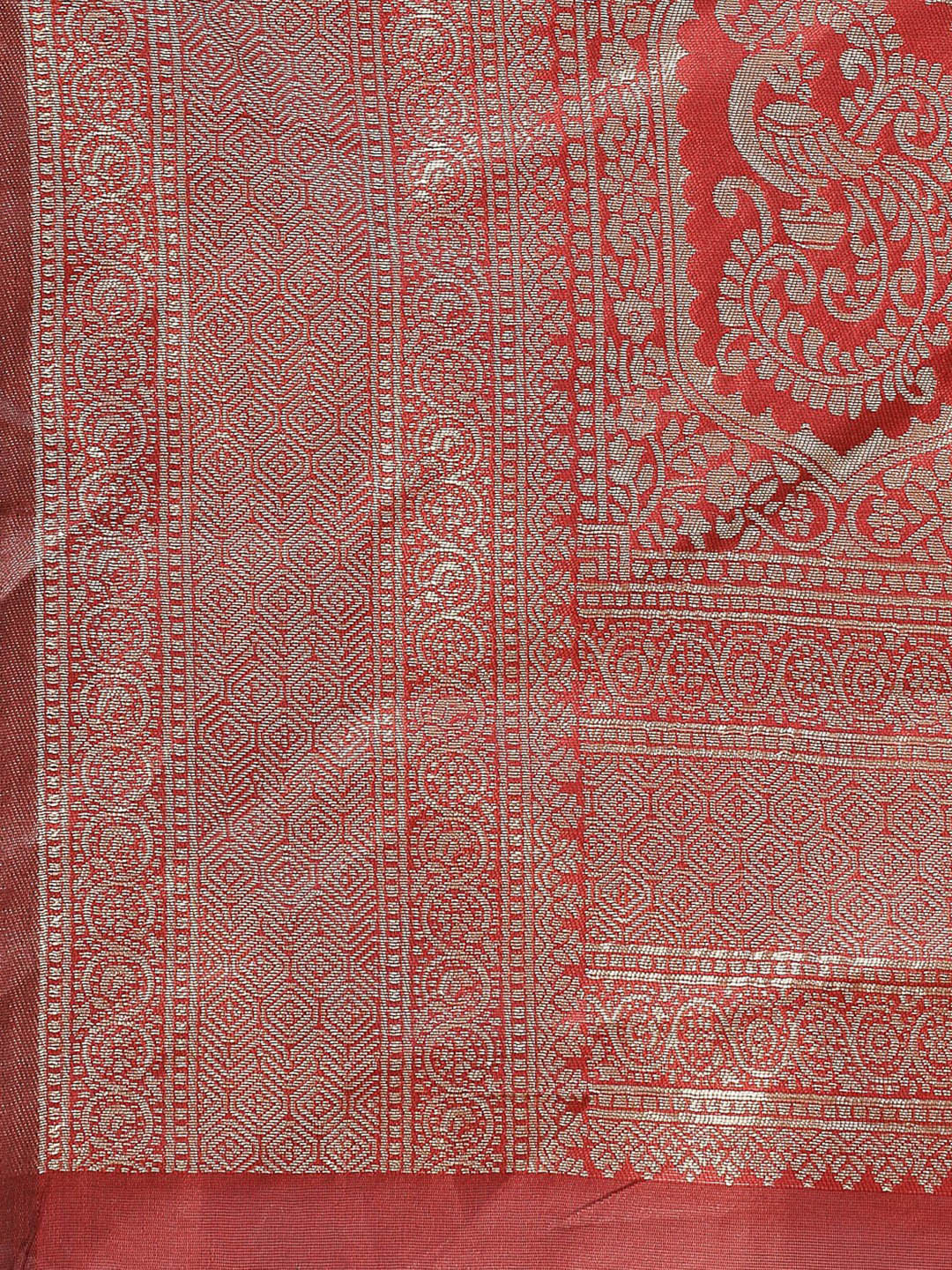 Kalini Ethnic Motifs Woven Design Zari Banarasi Saree - Distacart