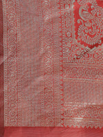 Thumbnail for Kalini Ethnic Motifs Woven Design Zari Banarasi Saree - Distacart