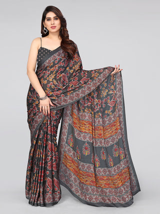 Kalini Floral Saree - Distacart